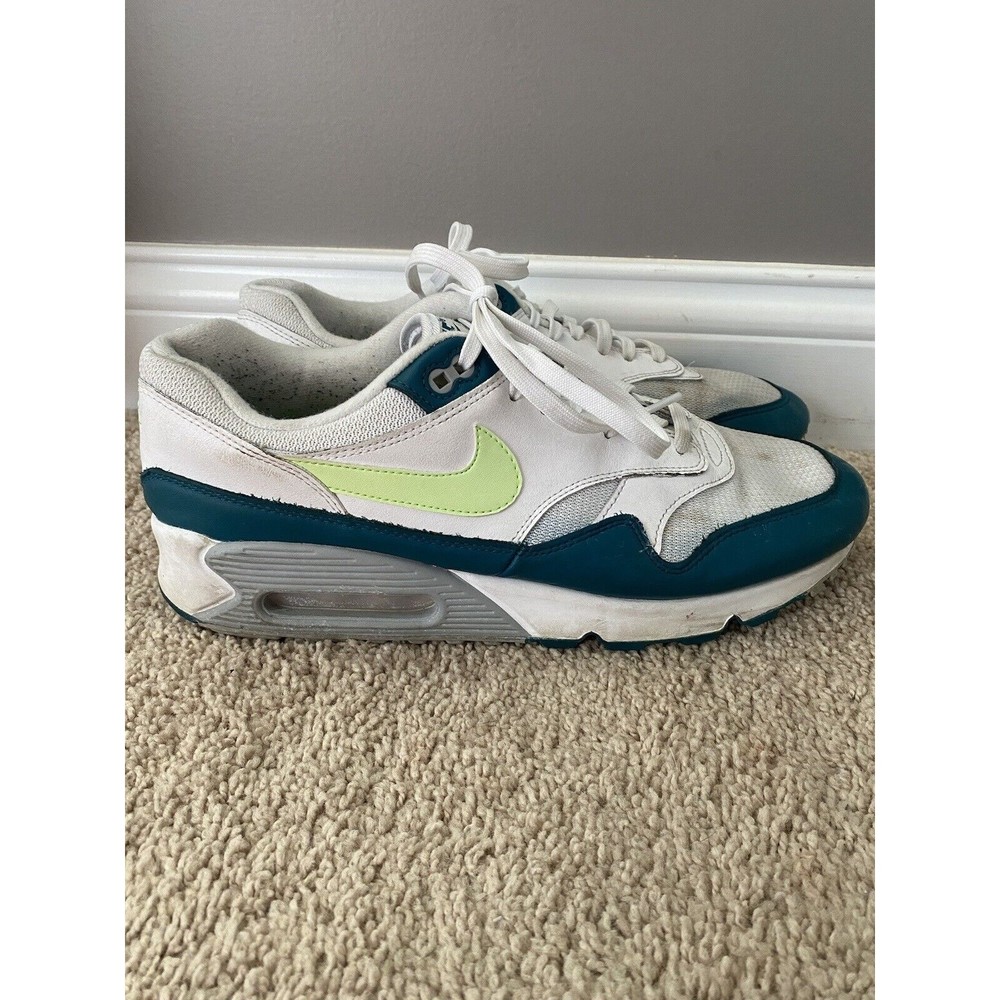 Nike Air Max 90/1 "Spruce Lime" Men's Size 12 WHT/LM BLST AJ7695 103